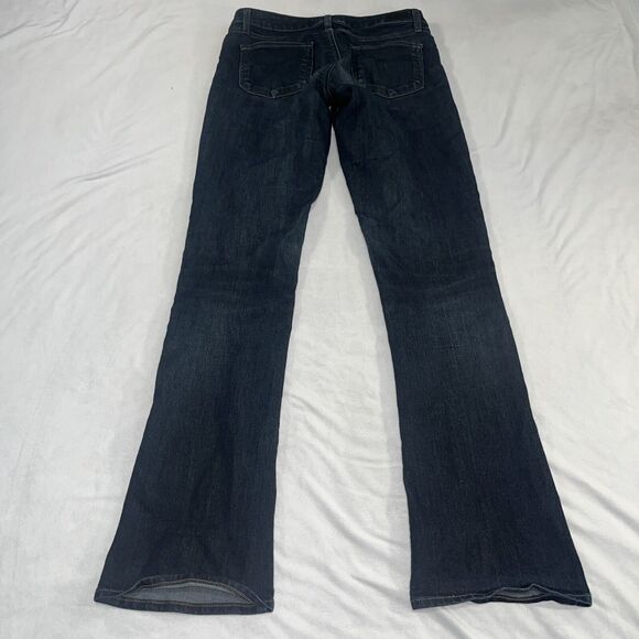 PAIGE Dark Blue Boot Cut Jeans - Picture 8 of 10